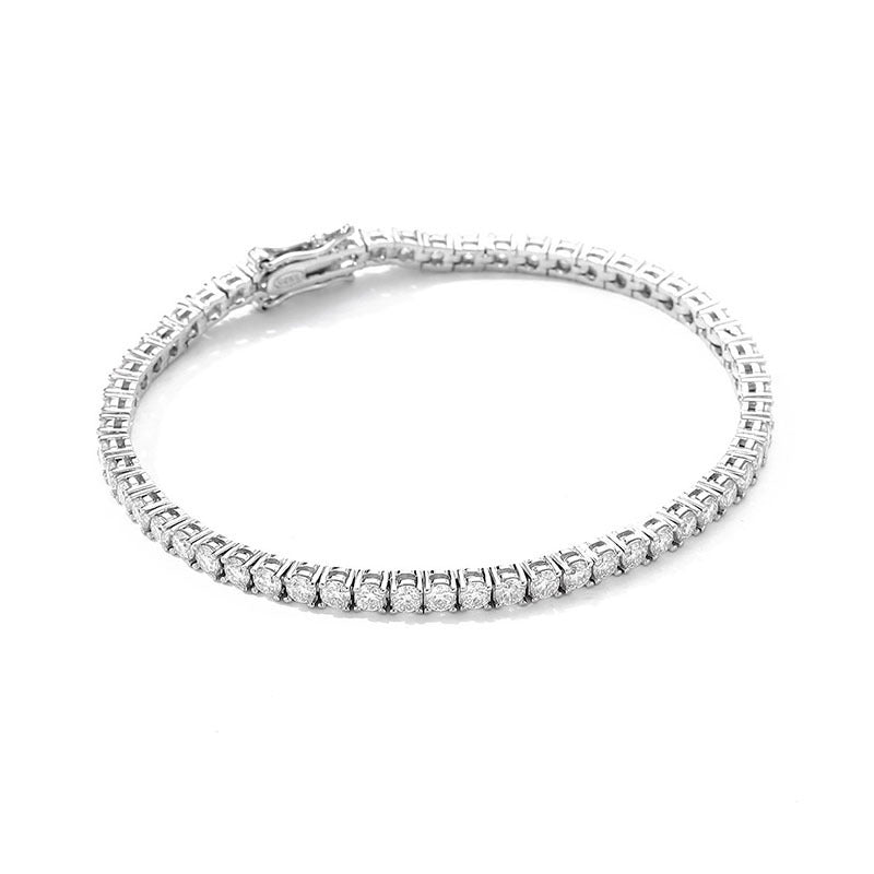 Elegant Moissanite Tennis Bracelet