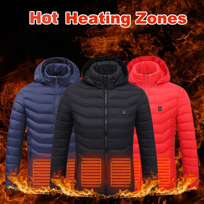 StylishPeople™ - Men's Heated Puffer Jacket - Stylish People