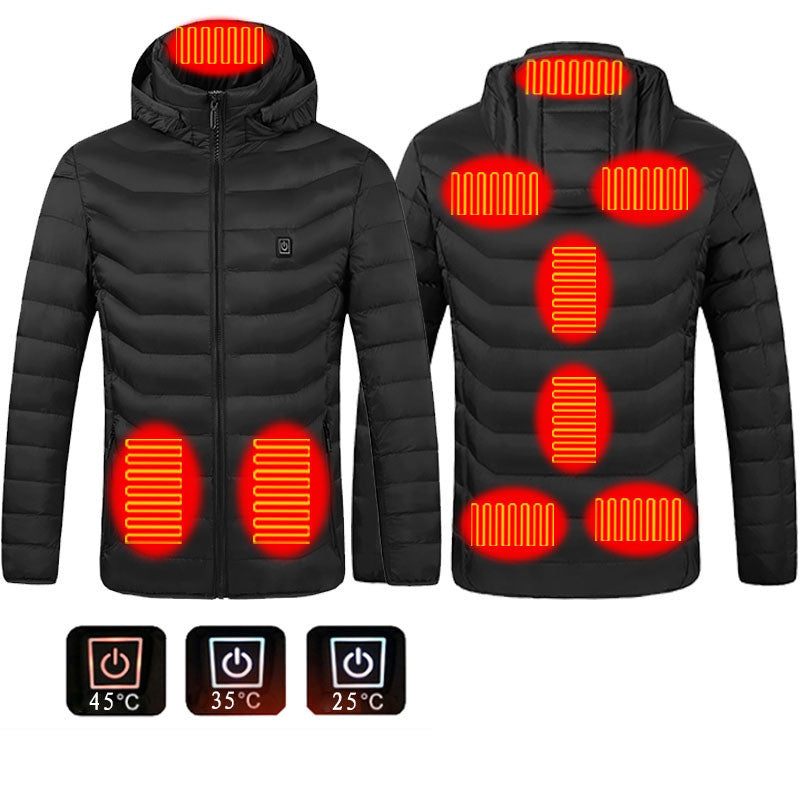 StylishPeople™ - Men's Heated Puffer Jacket - Stylish People